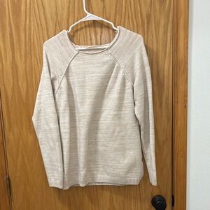 RD Style Beige Knit Pullover